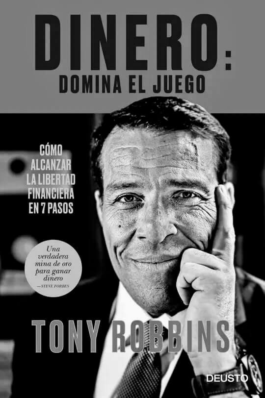 Libro para hombres: Dinero: domina el juego de Tony Robbins