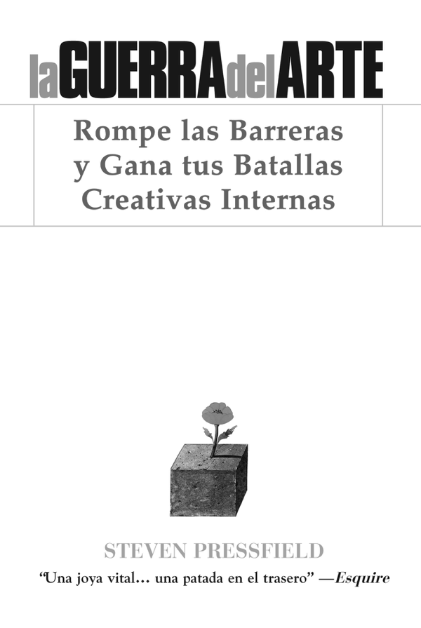 Libro para hombres: La guerra del arte de Steven Pressfield
