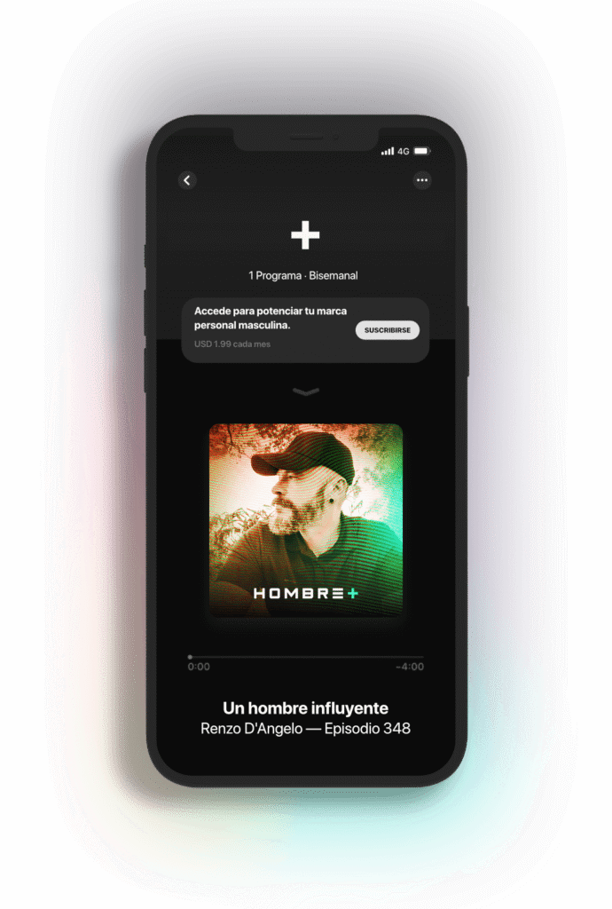Suscripción al pódcast Hombre Plus
